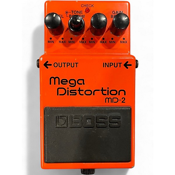 Used BOSS MD2 Mega Distortion Effect Pedal