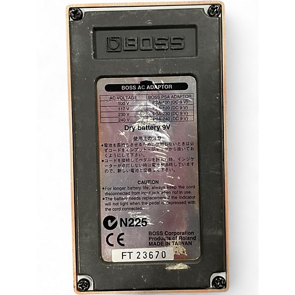 Used BOSS MD2 Mega Distortion Effect Pedal