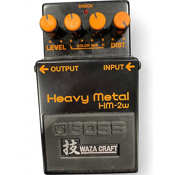 Used BOSS HM2w Heavy Metal Waza Craft Effect Pedal