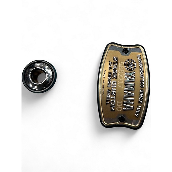 Used Yamaha 6 Piece Stage Custom Surf Green Drum Kit