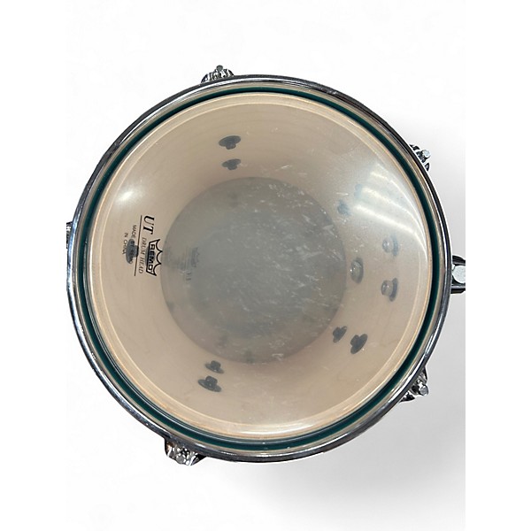 Used Yamaha 6 Piece Stage Custom Surf Green Drum Kit