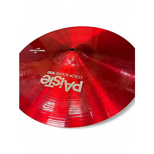 Used Paiste 15in COLORSOUND 900 HEAVY HI-HAT PAIR Cymbal