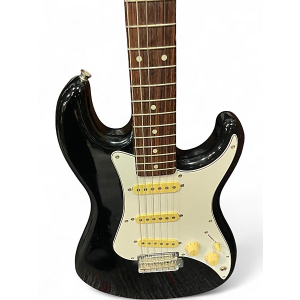 Used Squier BULLET 1 Black Solid Body Electric Guitar