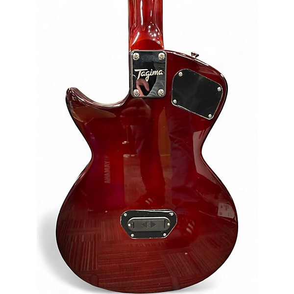 Used Tagima Modena Transparent Blue Fade Classical Acoustic Electric Guitar