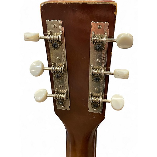 Used Harmony H63-41 beige sunburst Acoustic Guitar