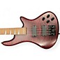Used Schecter Guitar Research Stiletto Custom 4 String RED Electric Bass Guitar