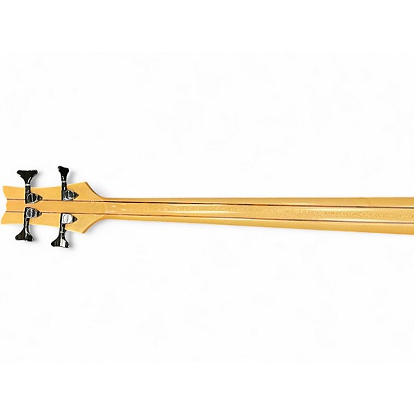 Used Schecter Guitar Research Stiletto Custom 4 String RED Electric Bass Guitar