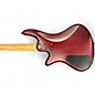 Used Schecter Guitar Research Stiletto Custom 4 String RED Electric Bass Guitar