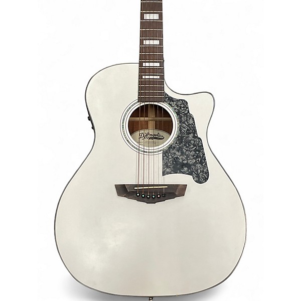 Used D'Angelico Premier Series Alpine White Solid Body Electric Guitar