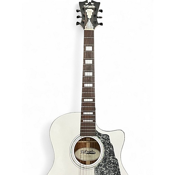 Used D'Angelico Premier Series Alpine White Solid Body Electric Guitar