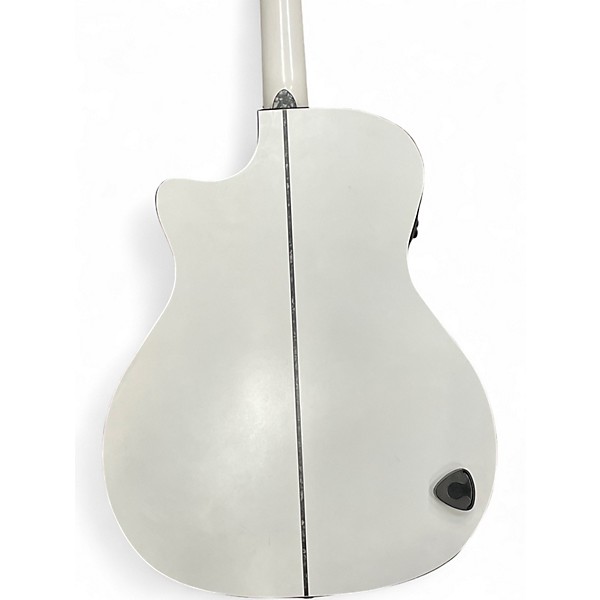 Used D'Angelico Premier Series Alpine White Solid Body Electric Guitar