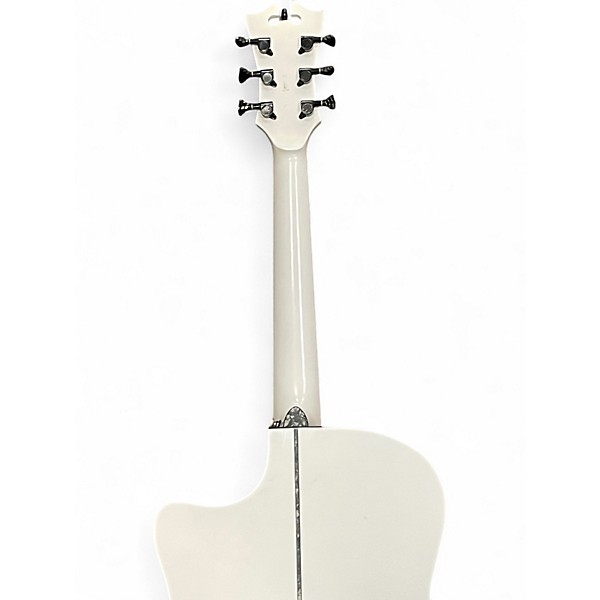 Used D'Angelico Premier Series Alpine White Solid Body Electric Guitar