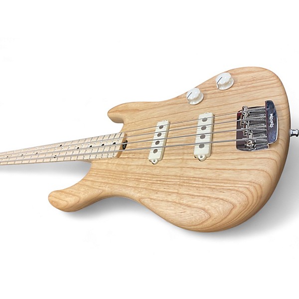 Used Ernie Ball Music Man Joe Dart Natural Electric Bass Guitar
