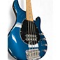 Used Ernie Ball Music Man Sterling 4 String Blue Electric Bass Guitar
