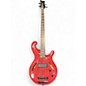 Used Dean Rhapsody 4 Fiesta Red Electric Bass Guitar thumbnail