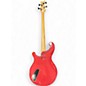 Used Dean Rhapsody 4 Fiesta Red Electric Bass Guitar