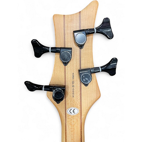 Used Dean Rhapsody 4 Fiesta Red Electric Bass Guitar