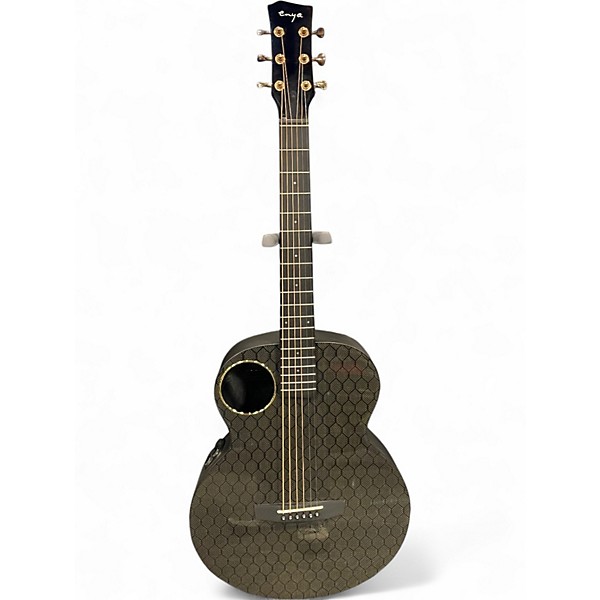 Used Enya x4 pro mini honeycomb carbon Acoustic Electric Guitar