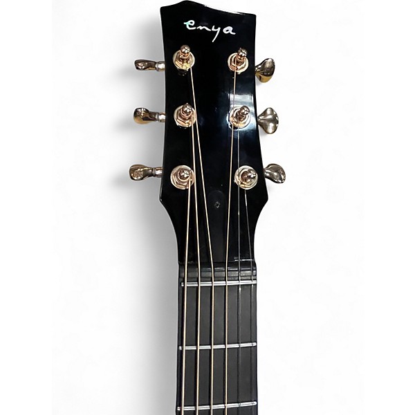 Used Enya x4 pro mini honeycomb carbon Acoustic Electric Guitar