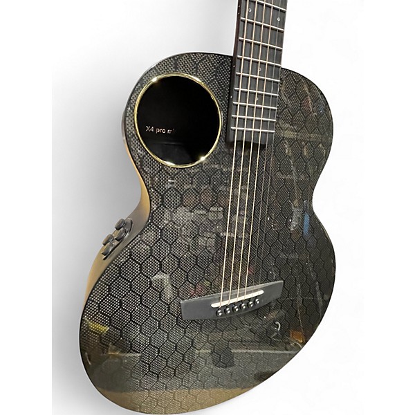 Used Enya x4 pro mini honeycomb carbon Acoustic Electric Guitar