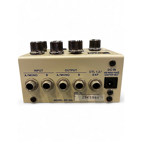 Used BOSS DD200 Digital Delay Effect Pedal
