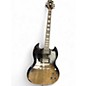 Used Epiphone SG Modern Figured Black Solid Body Electric Guitar thumbnail