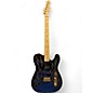 Used Fender Artist Series James Burton Telecaster Blue Flame Paisley Solid Body Electric Guitar