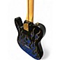 Used Fender Artist Series James Burton Telecaster Blue Flame Paisley Solid Body Electric Guitar
