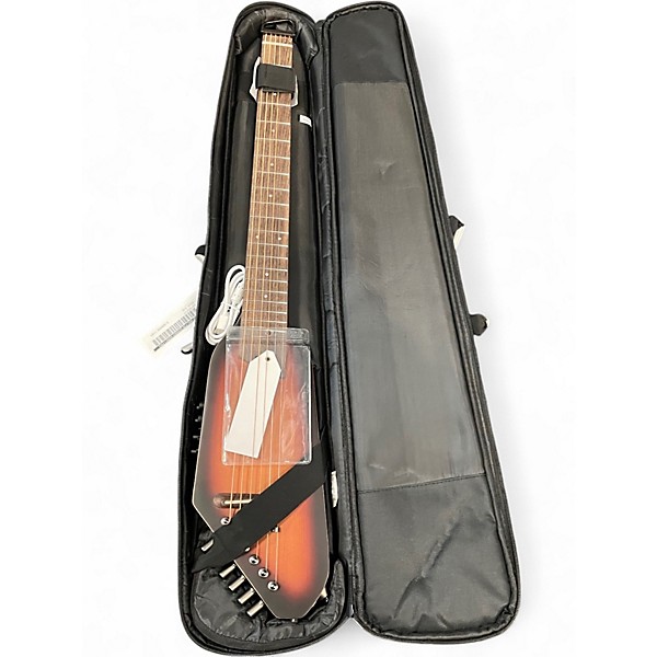 Used Donner HUSH 1 PRO 2 Color Sunburst Acoustic Electric Guitar