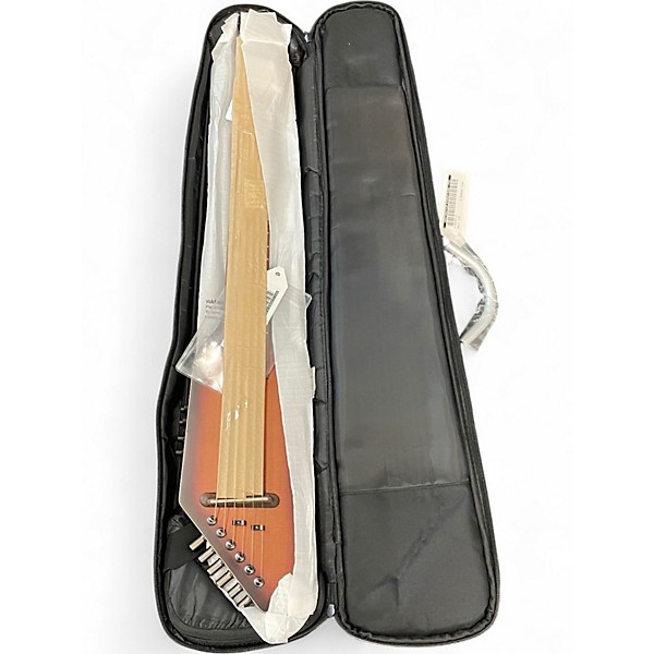 Used Donner HUSH 1 PRO 2 Tone Sunburst Acoustic Electric Guitar