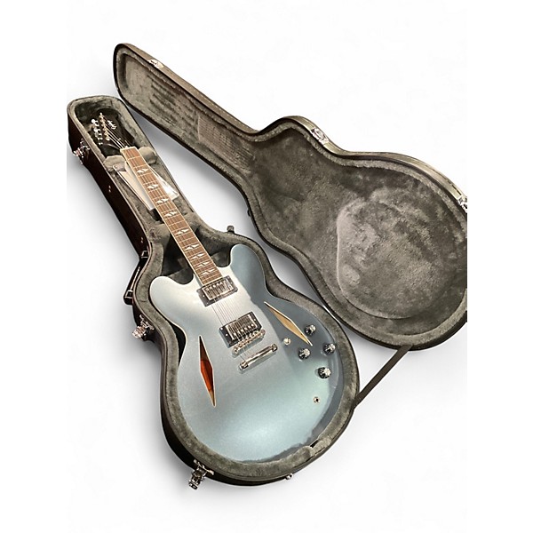 Used Epiphone DAVE GROHL DG-335 Pelham Blue Hollow Body Electric Guitar