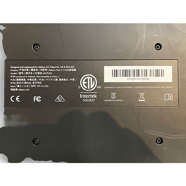 Used Ableton Push 2 MIDI Controller