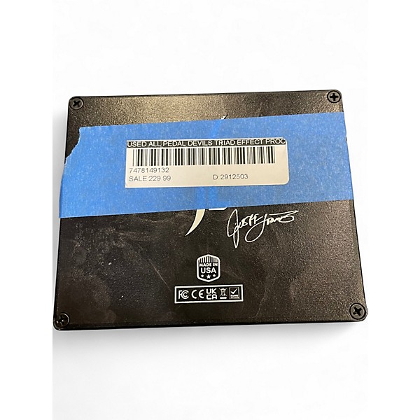 Used All Pedal DEVILS TRIAD Effect Processor