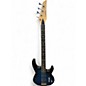 Used Carvin B4 Fretless Blue Sunburst Electric Bass Guitar thumbnail