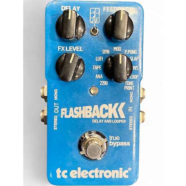Used TC Electronic Flashback Delay And Looper Effect Pedal