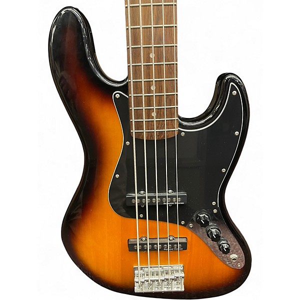 Used Squire JBASS Tobacco Burst Electric Bass Guitar