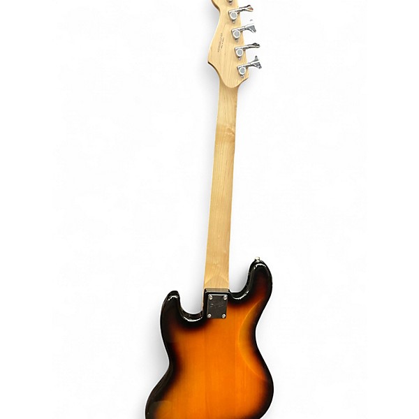 Used Squire JBASS Tobacco Burst Electric Bass Guitar