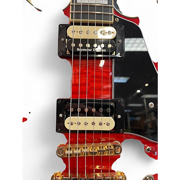 Used Ibanez AS93FM Red Hollow Body Electric Guitar