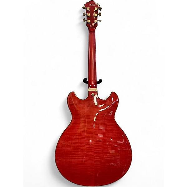 Used Ibanez AS93FM Red Hollow Body Electric Guitar