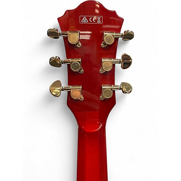 Used Ibanez AS93FM Red Hollow Body Electric Guitar