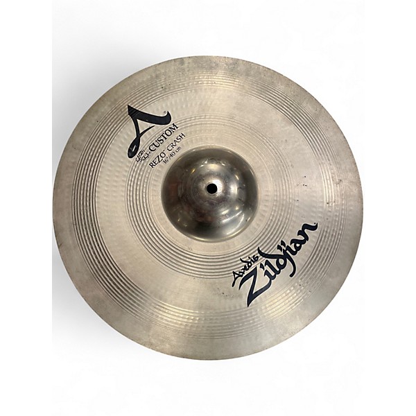Used Zildjian 16in A Custom Rezo Crash Cymbal