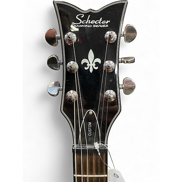 Used Schecter Guitar Research Tempest Custom Vintage White Solid Body Electric Guitar