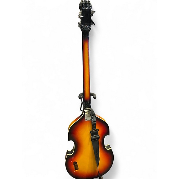 Used Univox VIOLIN HOLLOW BODY 2 Color Sunburst Electric Bass Guitar