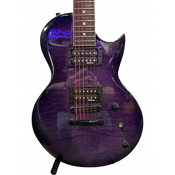 Used Jackson JS22Q Monarkh SC Purple Burst Solid Body Electric Guitar