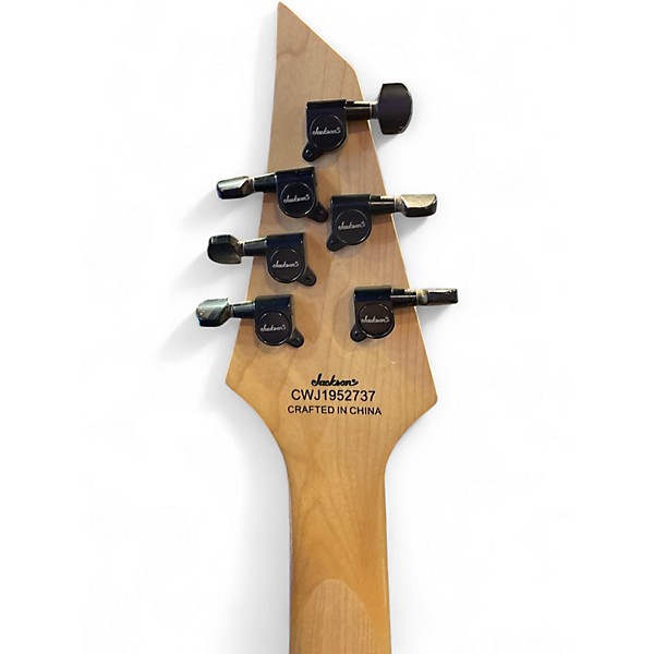 Used Jackson JS22Q Monarkh SC Purple Burst Solid Body Electric Guitar