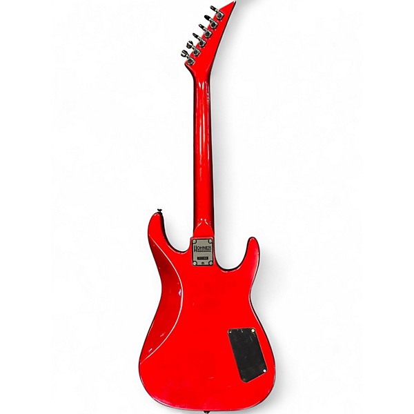 Used Hohner HSS Red Solid Body Electric Guitar