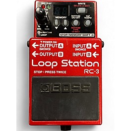 Used BOSS RC3 Loop Station Pedal