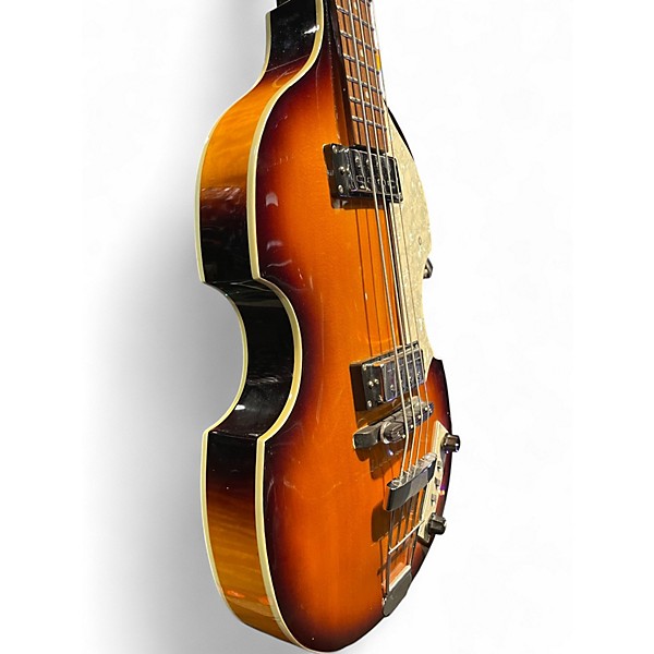 Used Hofner HI-BB-SE-SB Violin Bass Ignition Sunburst Electric Bass Guitar