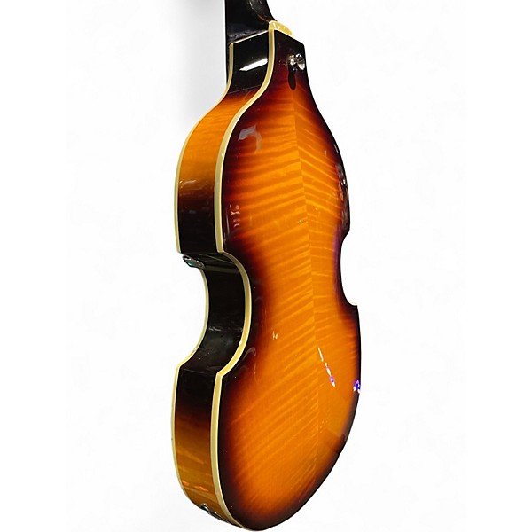 Used Hofner HI-BB-SE-SB Violin Bass Ignition Sunburst Electric Bass Guitar