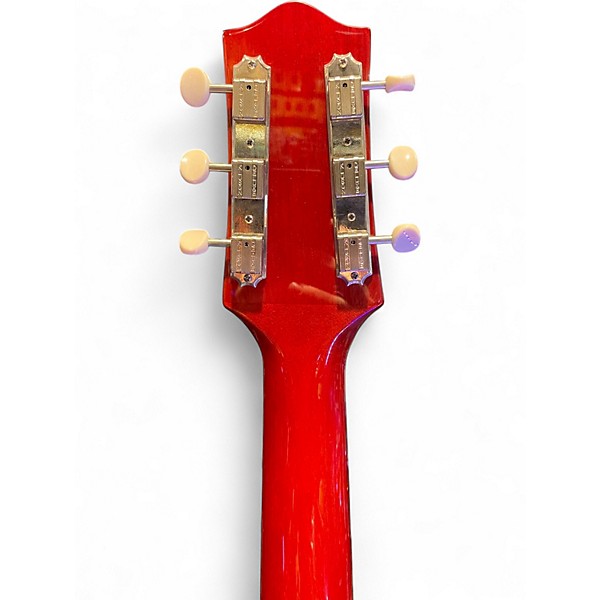 Used The Loar LH302T Cherry Sunburst Hollow Body Electric Guitar